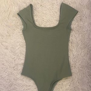 Altered state sage green body suit